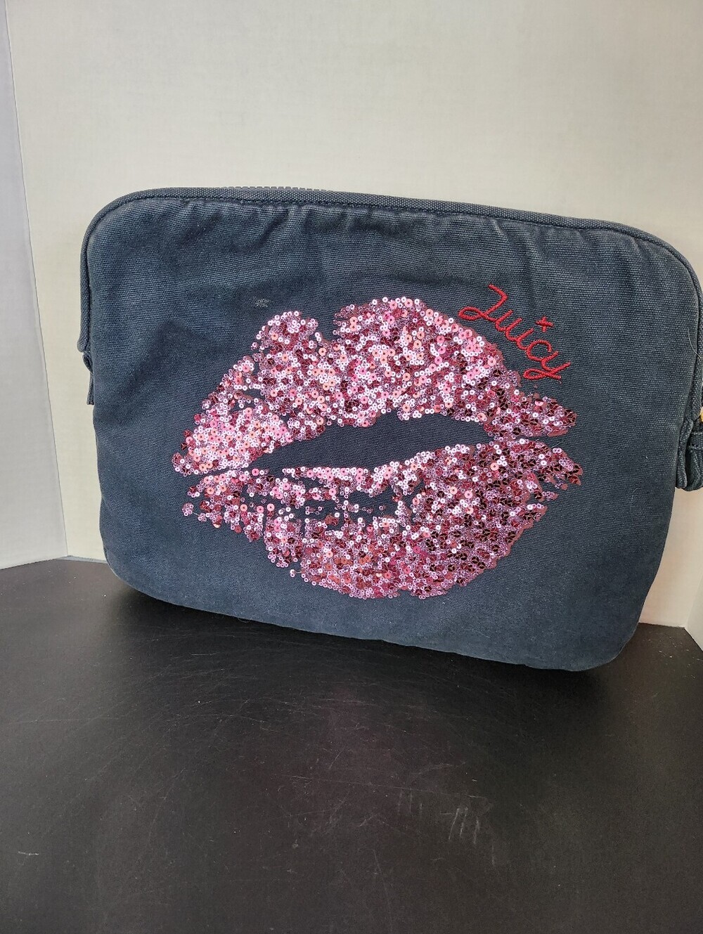 Y2K Juicy Couture Laptop Case / Sleeve - SequinLips